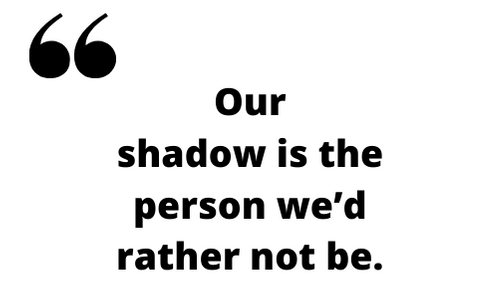 Shadow self expert Carl Jung Quote
